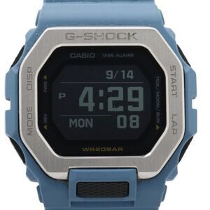 CASIO G-SHOCK G-LIDE GBX-100 Series GBX-100-2AJF Black/Blue Resin/Stainless S...